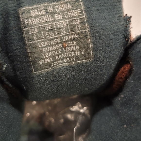 Polo boys infants toddler ranger boots kids shoes boots size 6 brown leather - Picture 6 of 8